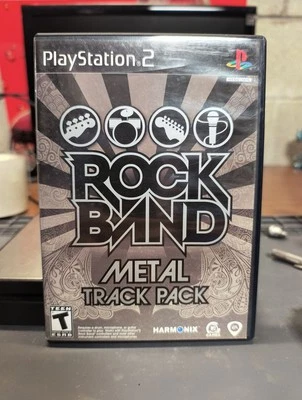 Rock Band: Metal Track Pack (Sony PlayStation 2, 2009) Complete CIB - Tested - Image 1 of 4