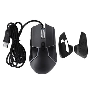 Gaming Mouse Adjustable DPI Mechanical Ergonomic RGB Lighting Wired Mice For⊹ - Picture 1 of 12