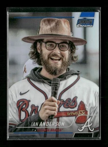 2022 Stadium Club Chrome #283 Ian Anderson Blue Refractor #/199 - Picture 1 of 2