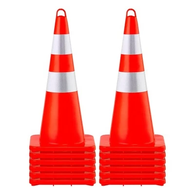 12 pack traffic cones security cones 28 inch - Image 1 of 3