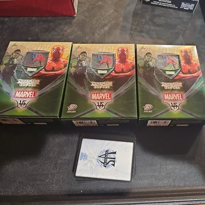 Marvel VS System TCG 1st Spider-Man vs Doc Ock and batman starter - Image 1 of 3