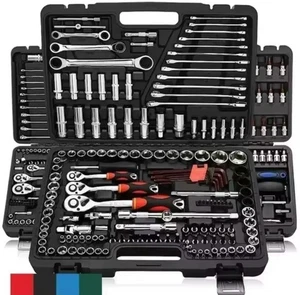 46pc Auto Reparatur Tool Kit 1/4-Zoll Steckschlüssel Set Auto Reparatur Werkzeug - Bild 1 von 7