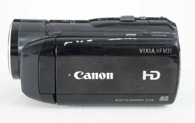 -CANON VIXIA HF M31 FULL HD 1080P AVCHD 32GB HD CAMCORDER FOR PARTS/AS-IS(1806)) - Image 1 of 4