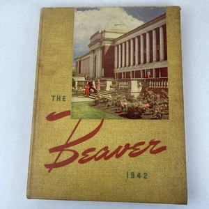 1942 OREGON STATE UNIVERSITY YEARBOOK, BEAVER, CORVALLIS, OREGON - Picture 1 of 18