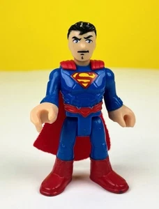 Fisher Price IMAGINEXT DC Super Friends Justice League SUPERMAN FIGURE s16 - Picture 1 of 6