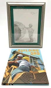 Bill Thompson / Preliminary Sketch for the Front Cover for Building Signed - Picture 1 of 3