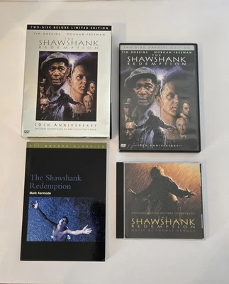 The Shawshank Redemption DVD 2004 2-Disc Set Deluxe Limited Edition w/CD & Book - Image 1 of 4