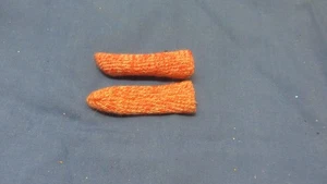 VINTAGE BARBIE SKIPPER ROTE STRICKSOCKEN - Bild 1 von 2