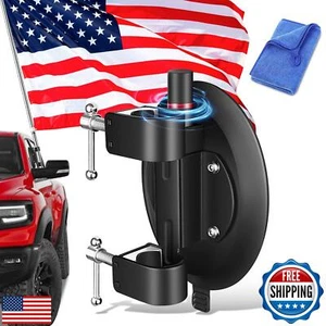 Hlogree Flag Suction Cup Mount for Car,Universal Car Flag Suction Cup Mount,R - Photo 1 sur 5