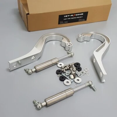 Billet Aluminum Hood Hinge Kit For 1967-1969 Chevrolet Camaro 5.0L 5.7L AB-110 - Image 1 of 4