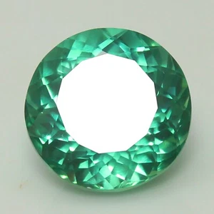 Piedra preciosa natural de 28,30 quilates redonda Montana con certificación de zafiro multicolor M099 - Imagen 1 de 6