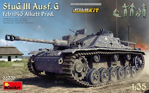 Miniart 1/35 StuG III Ausf G Feb 1943 Alkett Prod, Int Kit # 35335 - Picture 1 of 1