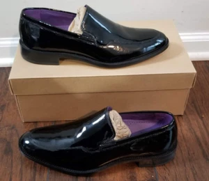 Cole Haan Lenox Hill Venetian Loafer Patent Leather Wedding Formal Slip-on Shoes - Picture 1 of 5