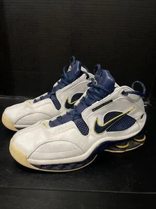 2004 NIKE SHOX JERMAINE O'NEAL 309267-142 WHITE BLUE YELLOW SIZE 11 - Picture 1 of 15