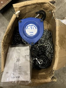 1 ton Tractel Tralift Chainfall chain hoist with 9mt Lift - Picture 1 of 2