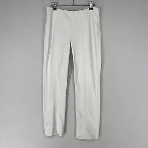 Leggings Ponte Vince Mujer Costura Frontal S Crema Yeso Cortos Ajustados 27* - Imagen 1 de 13