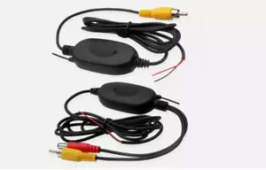 2.4G Wireless RCA Video Transmitter&Receiver With Car Rear View Backup Camera - Picture 1 of 13