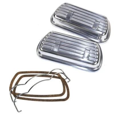 Juego de cubierta de válvula con clip de aluminio Empi con pacas para motores VW 1200-2100cc Foto 1 de 3