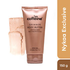 MCaffeine Shimmer Body Butter With Cocoa Butter For Shimmery & Glowing Skin 150g