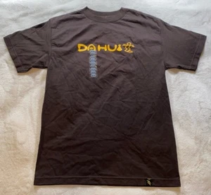 Mens Da Hui Hawaii Brown Shirt Mens Size Medium - Picture 1 of 9