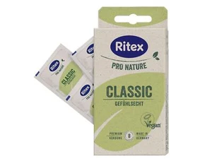 Condones Ritex Pro Nature Classic 8 Made in Gemany, de fabricación sostenible - Imagen 1 de 2
