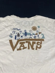 Camiseta de manga corta con estampado transparente talla L de Vans para hombre de colección - Imagen 1 de 8