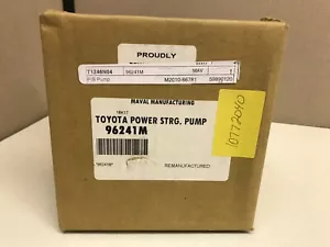 Remanufactured Power Steering Pump 96241M Toyota Lexus - Picture 1 of 1