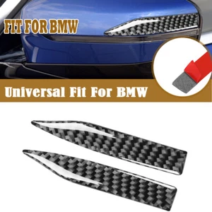 Protector de espejo retrovisor lateral de automóvil con ajuste universal antirrobo para fibra de carbono BMW - Imagen 1 de 9
