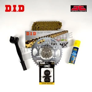 DID Afam ZVMX Gold Upgrade Kette & Kettenrad Kit passt KTM 890 Adventure 2021-2022 - Bild 1 von 2