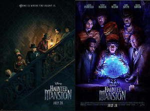 Disney's Haunted Mansion Teaser + Payoff  27x40 Double Sided Poster (2 posters )