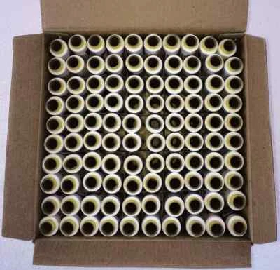 Polyester Thread Sewing Threads Spools Multipurpose White colors 100 tube - Image 1 of 4
