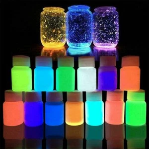 Stylish Bright Pigment Graffiti Glow In The Dark Luminous Float Paint Fish A2O6 - Picture 1 of 21