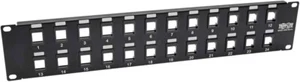 Tripp Lite series 24-Port 1U Rack-Mount Patch Panel - Picture 1 of 5