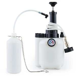 Car Air Pneumatic Garage Vacuum Tools Brake Bleeder Bleeding Fluid Change Kit 3L - Picture 1 of 13
