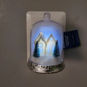 Yankee Candle Natale/Inverno Snow Globe Scentplug Diffusore con Sensore di Luce NUOVO - Foto 1 di 5