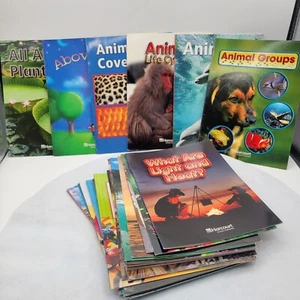 Harcourt School Publishers Grades K - 3 Huge Lot of 34 Leveled Readers - BK103 - Foto 1 di 10