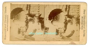 Merry Christmas - SANTA CLAUS DON'T FORGET ME - Stereoview Puppe/Strumpf - Bild 1 von 2