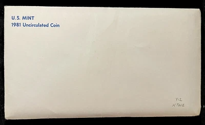 1981  U.S. Mint Set  SEALED & UNOPENED  13 Coin Set - Image 1 of 2