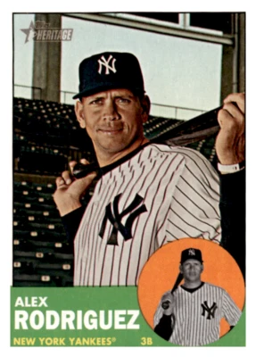2012 Topps Heritage #361 Alex Rodriguez NM-MT Yankees ID:62982 - Image 1 of 2