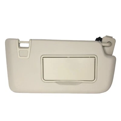 2019-2022 Ford Ranger Right Passenger Sun Visor Light Mirror Vinyl Gray OEM - Image 1 of 4