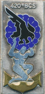 420° Bataillon de Commandement et Soutien, guilloché matricé, Drago 2324 (4035) - Picture 1 of 1