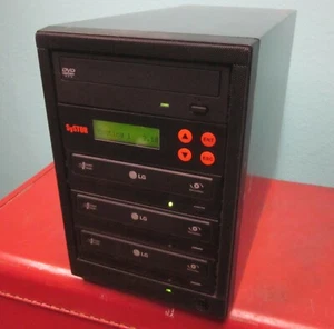 Systor SYSLT103D schwarz 1 bis 3 DVD/CD Replikator/Duplikator Stand-Alone/USB 2.0 - Bild 1 von 7