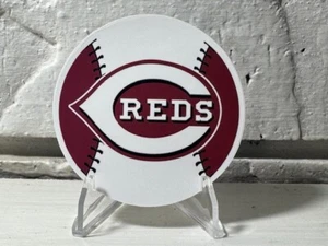 CINCINNATI REDS MLB BASEBALL STYLE STICKER LOGO - Picture 1 of 1