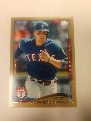 2014 Topps Update Gold #US-193 Robinson Chirinos Serial #0075/2014 (PWE) - Image 1 of 2