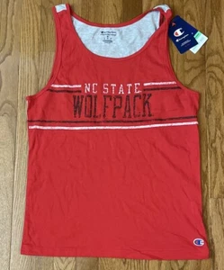 Men's NC State Wolfpack Champion Colorblock Tank Top Shirt NWT Medium - Picture 1 of 2