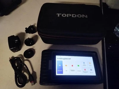 TOPDON ArtiDiag800 BT OBD2 Diagnostic Device Scanner All Systems - Image 1 of 3