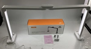 BQAN Lampada Nail Tech da Scrivania con Porta Telefono 33” 40W Pieghevole Bianco - Foto 1 di 7