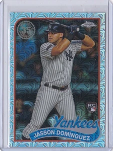 2024 Topps Chrome - 1989 Topps Silver Pack RC Jasson Dominguez #T89C-33 Yankees - Picture 1 of 2