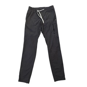 Vuori Pants Mens Small Gray Ripstop Climber Drawstring Joggers Outdoor Hiking - Picture 1 of 11
