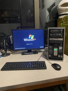 VINTAGE: Compaq Presario WINDOWS XP PRO SP3 Gaming/Workstation DVD R/w 250GB Ati - Picture 1 of 24